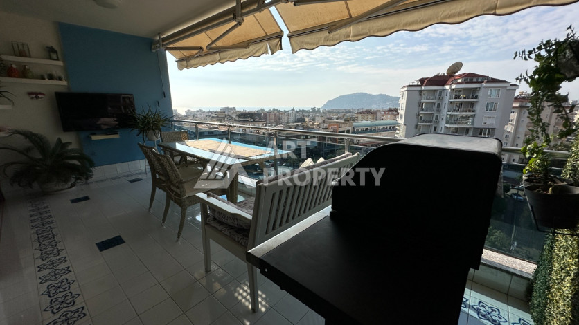 Видовая квартира 4+1 с дизайнерским ремонтом в районе Джикчилли! - Ракурс 21