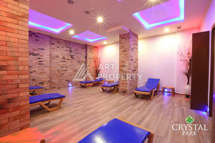 Просторная квартира 3+1 в комплексе с инфраструктурой в районе Джикчилли! - Ракурс 15