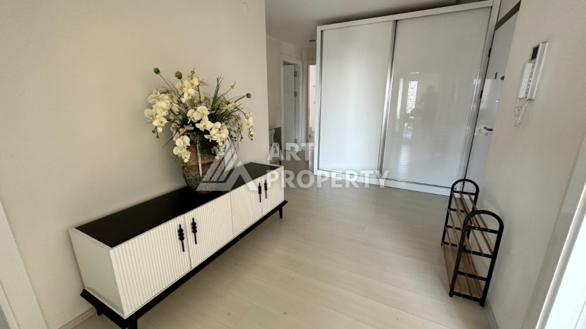 Просторная квартира 3+1 в комплексе с инфраструктурой в районе Джикчилли! - Ракурс 41