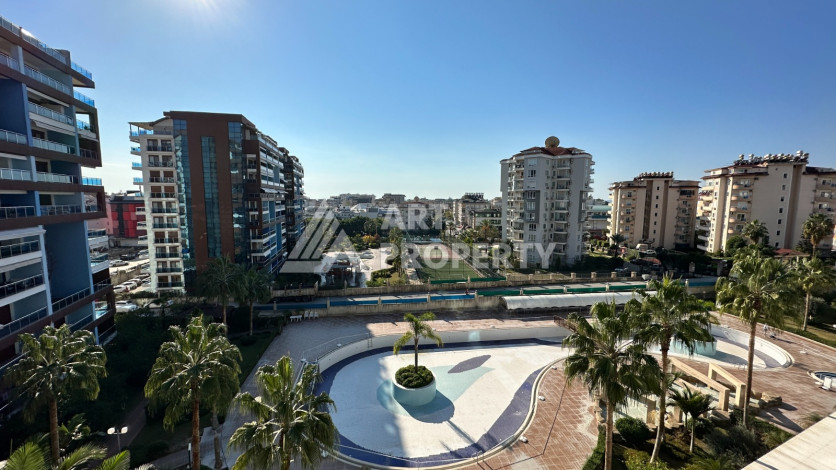 Просторная квартира 3+1 в комплексе с инфраструктурой в районе Джикчилли! - Ракурс 42