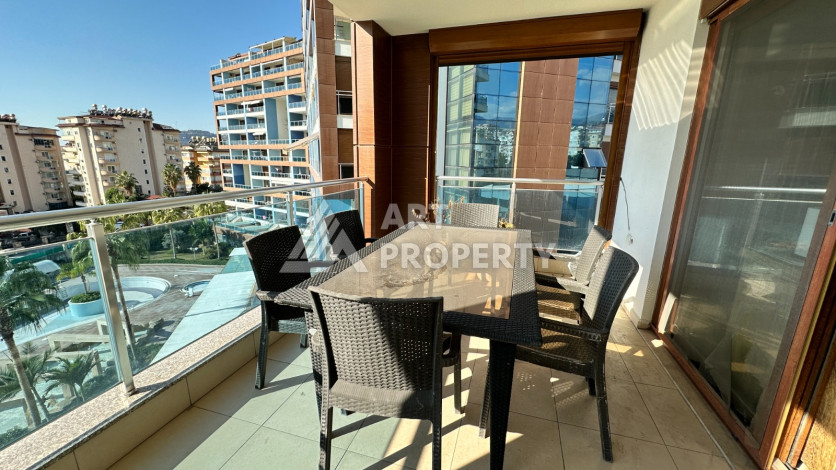 Просторная квартира 3+1 в комплексе с инфраструктурой в районе Джикчилли! - Ракурс 46