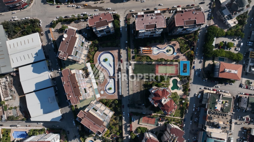 Просторная квартира 3+1 в комплексе с инфраструктурой в районе Джикчилли! - Ракурс 51