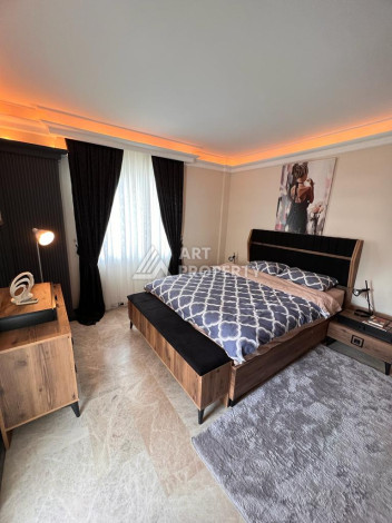 Пентхаус 4+1 с хорошим ремонтом в районе Джикчилли! - Ракурс 3