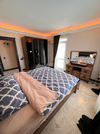 Пентхаус 4+1 с хорошим ремонтом в районе Джикчилли! - Ракурс 10