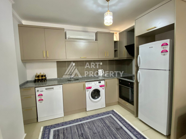 Квартира 1+1 на первой береговой линии по супер цене в районе Махмутлар - Ракурс 11