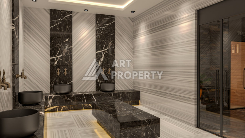 Квартира 2+1 в Авсалларе в премиум комплексе - Ракурс 7