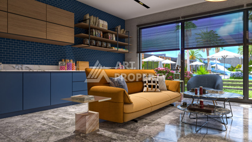 Квартира 2+1 в Авсалларе в премиум комплексе - Ракурс 3