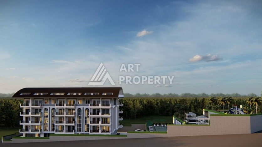 Лучшее предложение в районе Конаклы, комплекс на завершающей стадии строительства - Ракурс 3