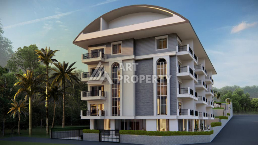 Лучшее предложение в районе Конаклы, комплекс на завершающей стадии строительства - Ракурс 12