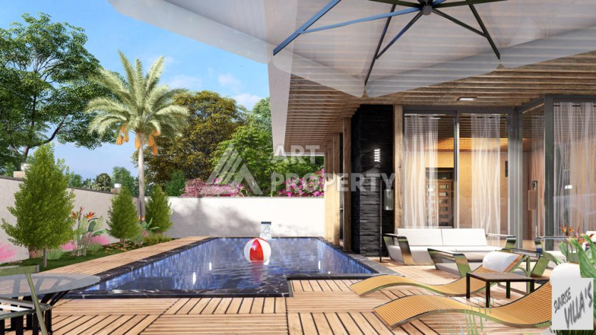 Виллы 3+1, 4+1 в престижном комплексе района Паяллар - Ракурс 21