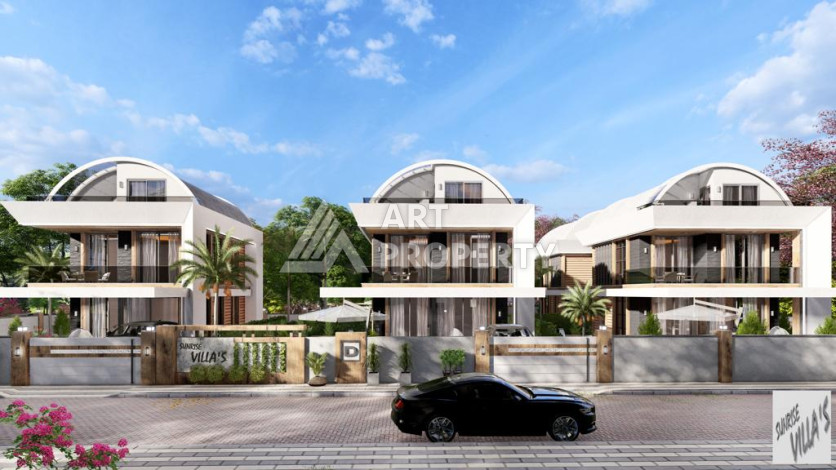 Виллы 3+1, 4+1 в престижном комплексе района Паяллар - Ракурс 23