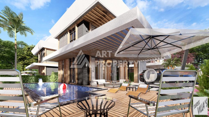 Виллы 3+1, 4+1 в престижном комплексе района Паяллар - Ракурс 29