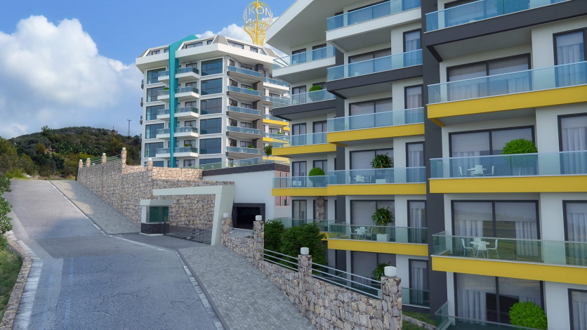 Проект люкс класса на завершающем этапе строительства в Каргыджаке, 65-600 м2 - Ракурс 5