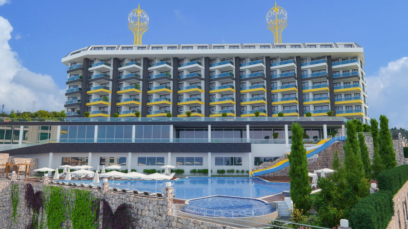 Проект люкс класса на завершающем этапе строительства в Каргыджаке, 65-600 м2 - Ракурс 7