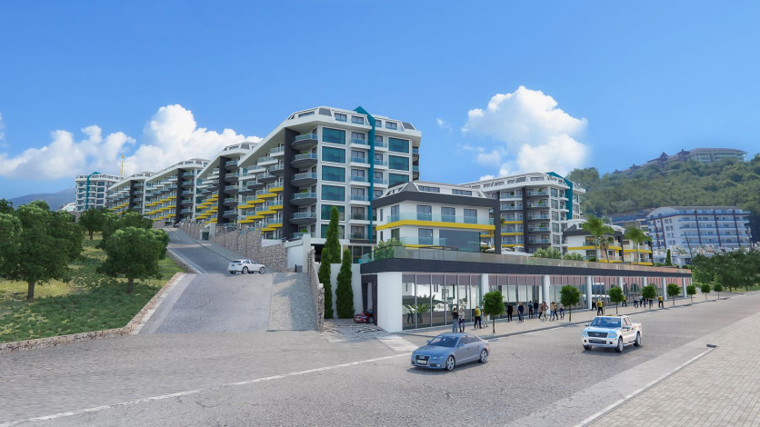 Проект люкс класса на завершающем этапе строительства в Каргыджаке, 65-600 м2 - Ракурс 8