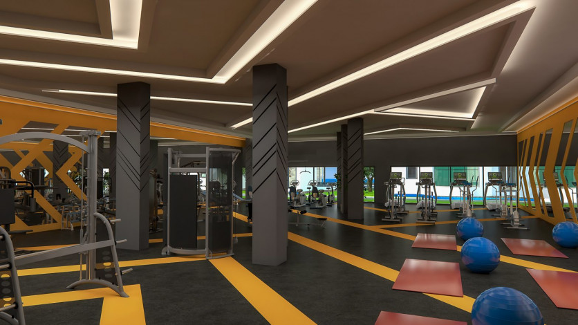 Проект люкс класса на завершающем этапе строительства в Каргыджаке, 65-600 м2 - Ракурс 11