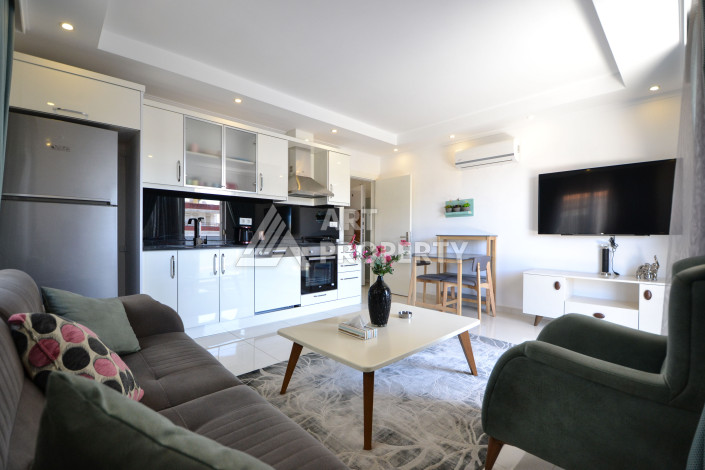 2+1 квартира в самом сердце Алании в районе пляжа Клеопатры - Ракурс 9