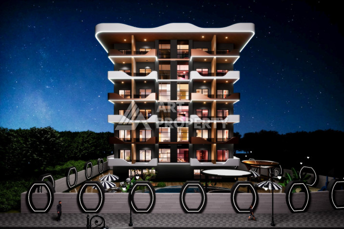 Проект на котловане по хорошим ценам в Махмутларе! - Ракурс 3