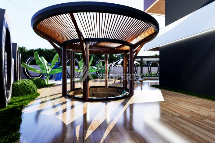 Проект на котловане по хорошим ценам в Махмутларе! - Ракурс 4