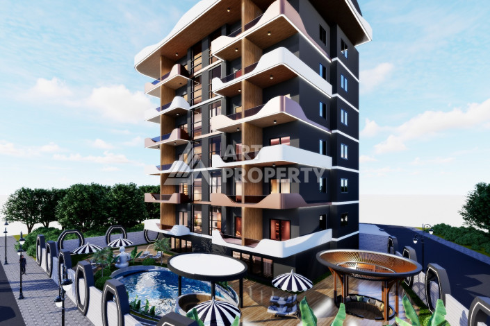 Проект на котловане по хорошим ценам в Махмутларе! - Ракурс 8