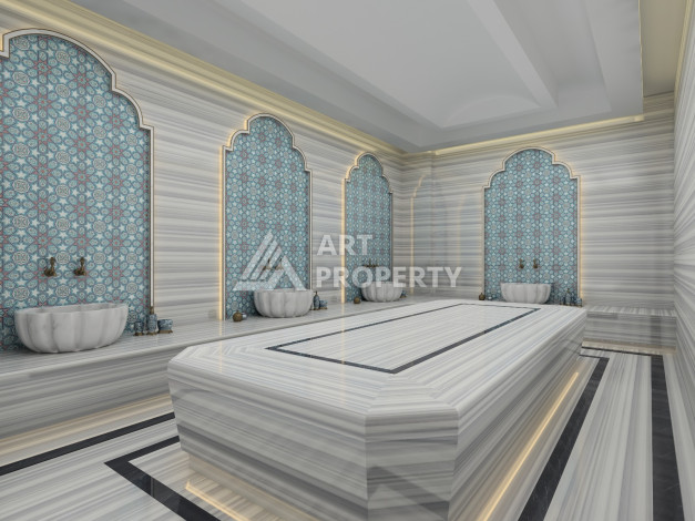 Проект на котловане по хорошим ценам в Махмутларе! - Ракурс 9