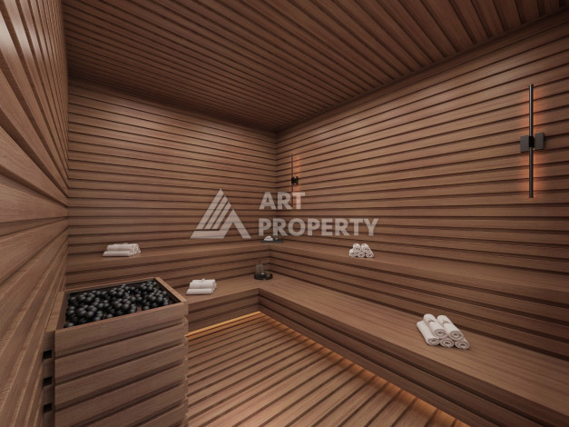 Проект на котловане по хорошим ценам в Махмутларе! - Ракурс 10