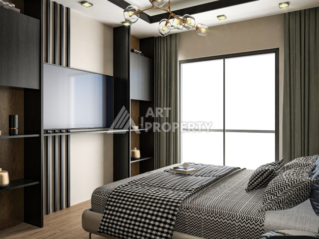 Проект на котловане по хорошим ценам в Махмутларе! - Ракурс 11