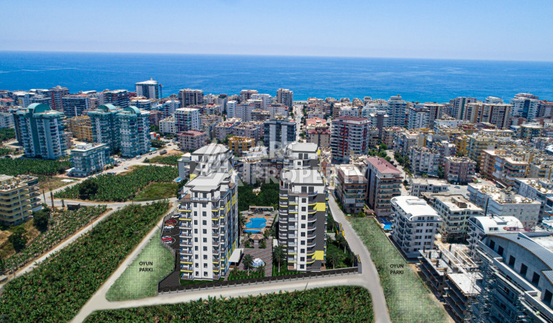 Квартиры 1+1 от инвестора в одном из лучших комплексов Махмутлара! - Ракурс 2