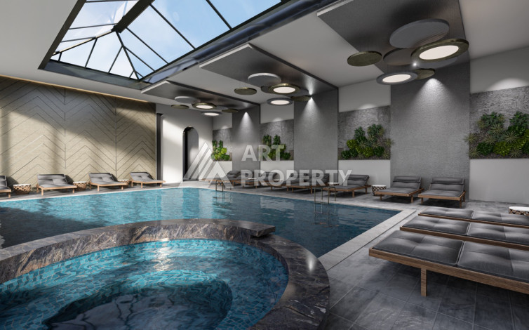 Квартиры 1+1 от инвестора в одном из лучших комплексов Махмутлара! - Ракурс 19