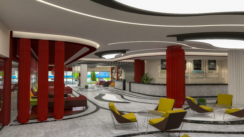 Проект люкс класса на завершающем этапе строительства в Каргыджаке, 65-600 м2 - Ракурс 22