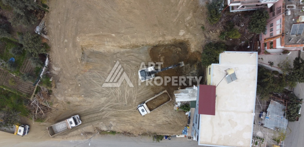 Новый проект в районе Бекташ на этапе строительства! - Ракурс 2