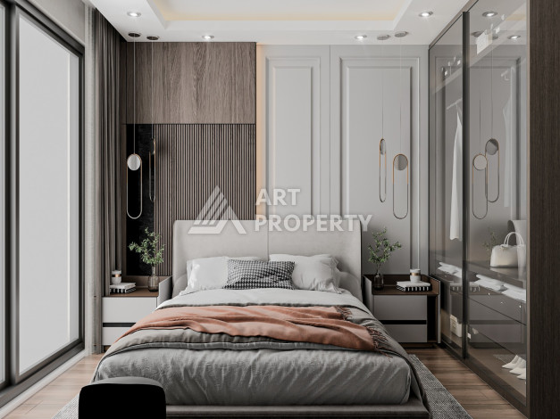 Новый проект в районе Бекташ на этапе строительства! - Ракурс 11