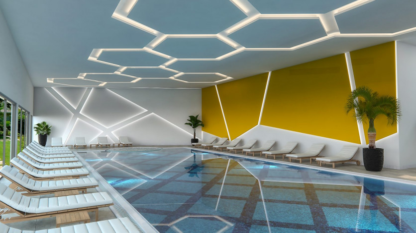 Проект люкс класса на завершающем этапе строительства в Каргыджаке, 65-600 м2 - Ракурс 27