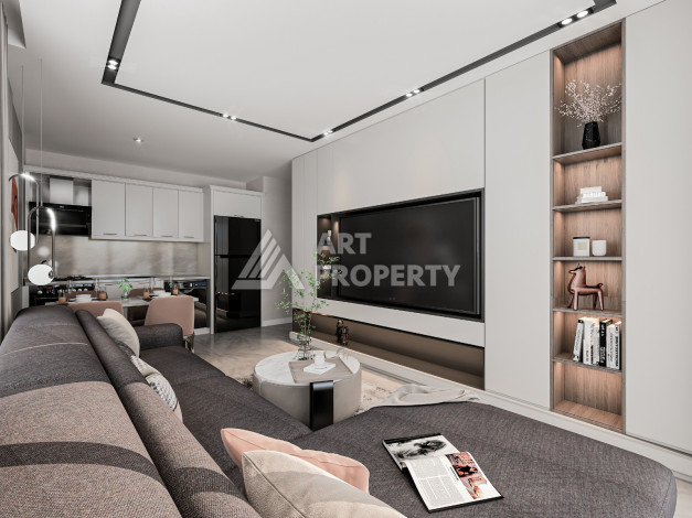 Новый проект в районе Бекташ на этапе строительства! - Ракурс 13