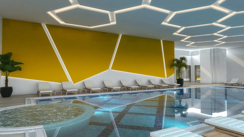 Проект люкс класса на завершающем этапе строительства в Каргыджаке, 65-600 м2 - Ракурс 28