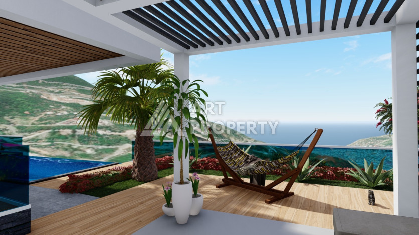 Виллы на этапе строительства в престижном районе Бекташ! - Ракурс 5