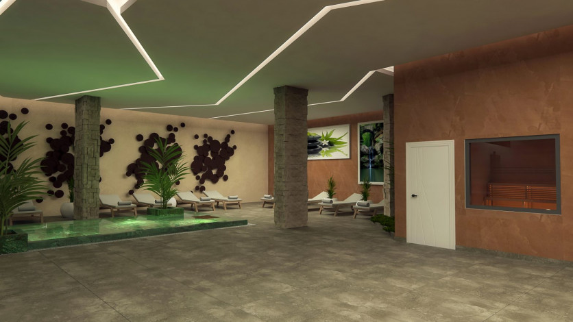 Проект люкс класса на завершающем этапе строительства в Каргыджаке, 65-600 м2 - Ракурс 31