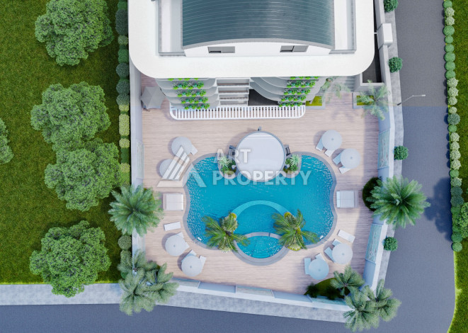 Новый проект на этапе строительсва в рассрочку в районе Газипаша! - Ракурс 7