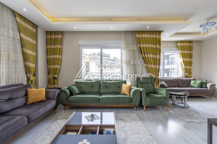 Квартира для большой семьи 3+1 в открытом районе Оба - Ракурс 3