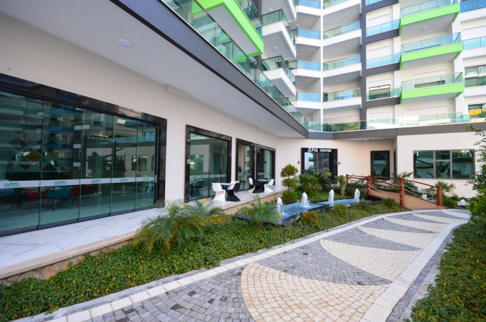 Готовый комплекс на первой линии моря в Каргыджаке, 62-248 м2 - Ракурс 17