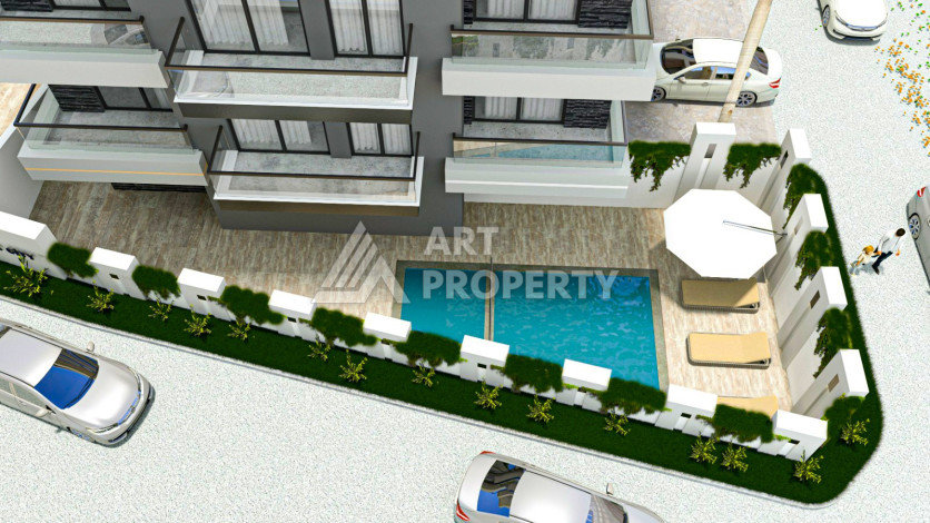 Центр Алании! Выгодные инвестиции! - Ракурс 13