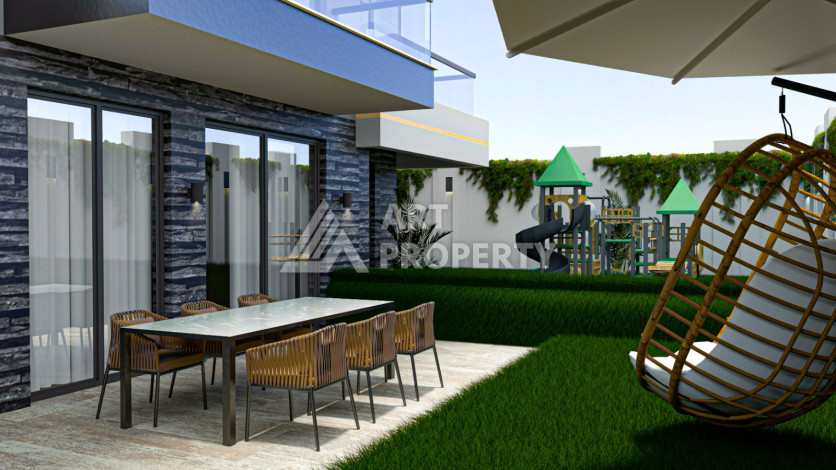 Центр Алании! Выгодные инвестиции! - Ракурс 14