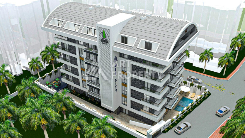 Центр Алании! Выгодные инвестиции! - Ракурс 17