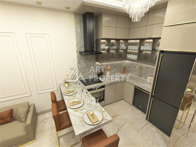 Квартира 1+1 с премиальной инфраструктурой в районе Махмутлар - Ракурс 4