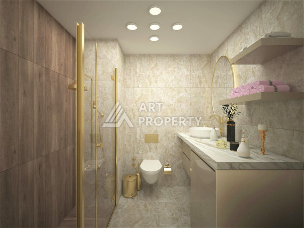 Квартира 1+1 с премиальной инфраструктурой в районе Махмутлар - Ракурс 5