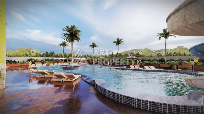 Квартира 1+1 с премиальной инфраструктурой в районе Махмутлар - Ракурс 8