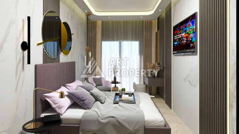 Проект на этапе карандаша от надежного застройщика в районе Каргыджак! - Ракурс 11