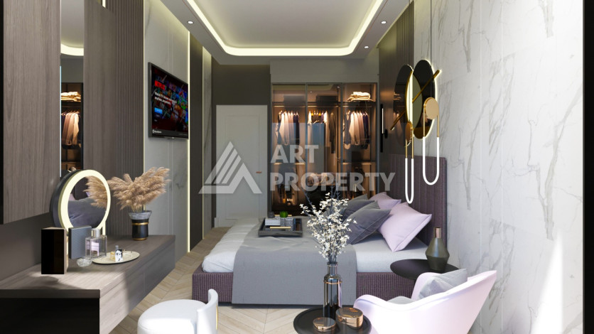 Проект на этапе карандаша от надежного застройщика в районе Каргыджак! - Ракурс 12