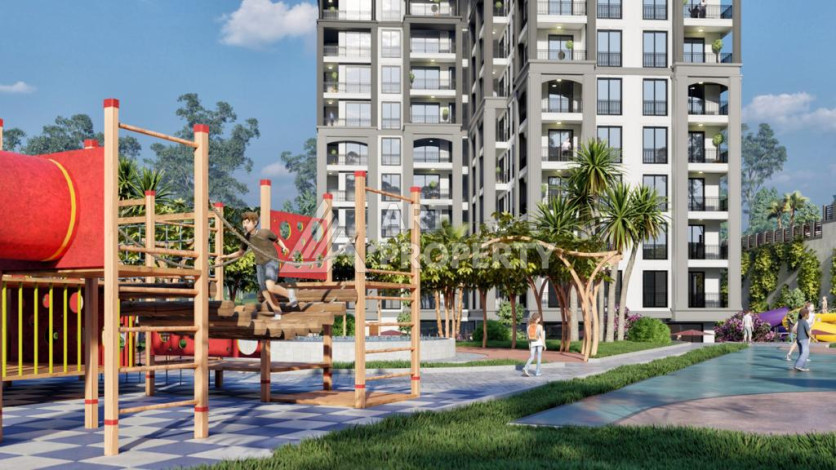 Проект на этапе строительства в Авсалларе! Выгодные инвестиции! - Ракурс 2