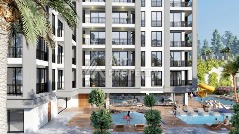 Проект на этапе строительства в Авсалларе! Выгодные инвестиции! - Ракурс 3